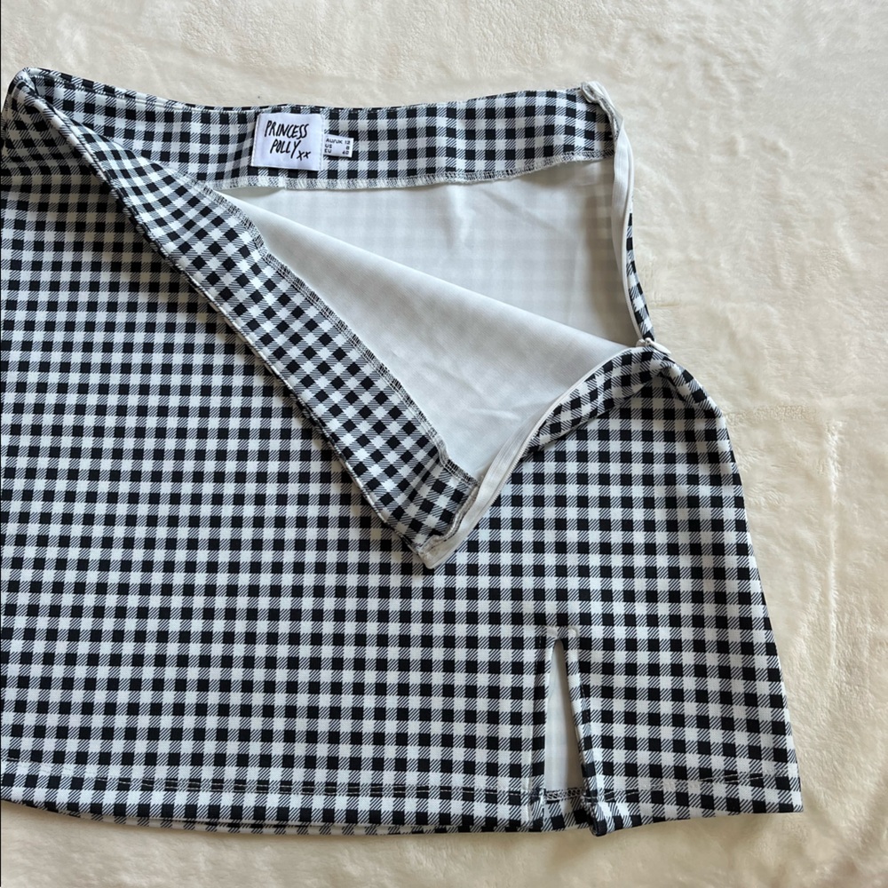 Princess Polly Checkered Mini Skirt - Picture 2 of 7
